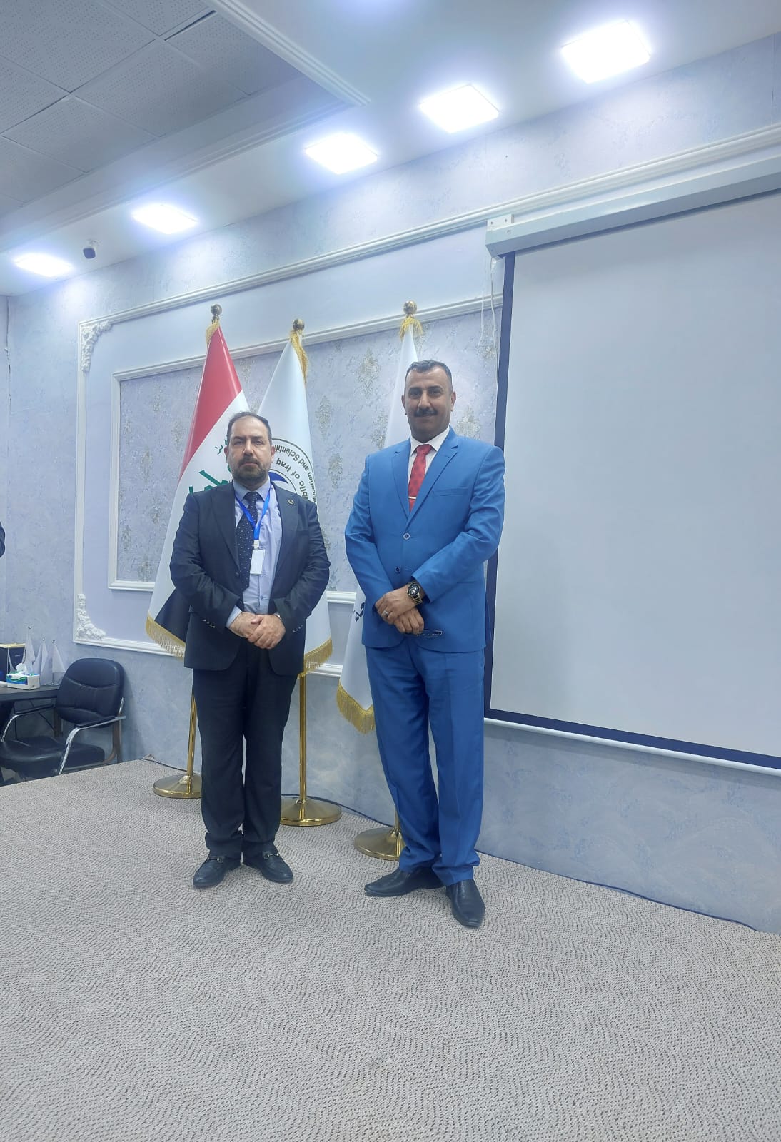 تدريسيان من كلية القانون - جامعة تكريت يشاركان في المؤتمر العلمي الموسوم( الاليات القانونية للنهوض بقطاع النفط والطاقة).